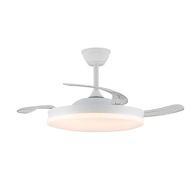 Ceiling Fan CristalRecord White 72 W (3000 K) (4000 K)-0