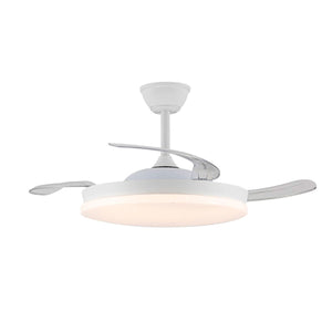 Ceiling Fan CristalRecord White 72 W (3000 K) (4000 K)-0