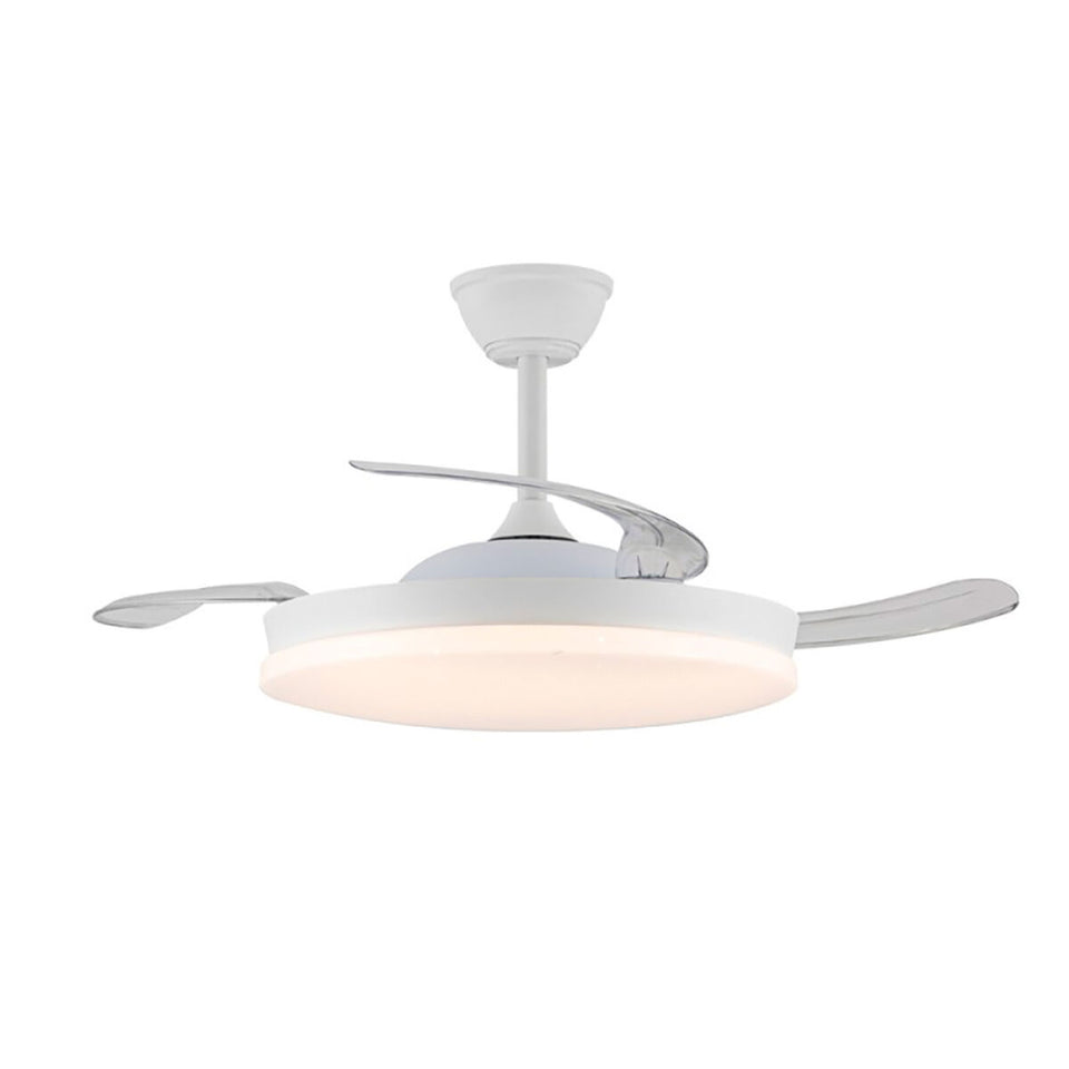 Ceiling Fan CristalRecord White 72 W (3000 K) (4000 K)-0