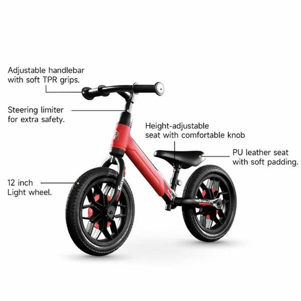 Children's Bike Ociotrends Spark Red Without pedals-1