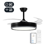 Ceiling Fan Universal Blue Black-0