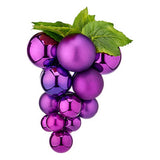 Christmas Bauble Krist+ Purple Plastic Grapes-0