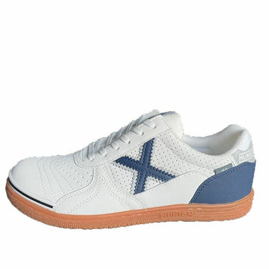 Adult's Indoor Football Shoes Munich G-3 White-0