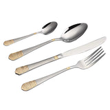 Set of 84 cutlery in several colors - silver/gold-0