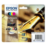 Original Ink Cartridge Epson Multipack 16 Yellow Black Cyan Magenta-1
