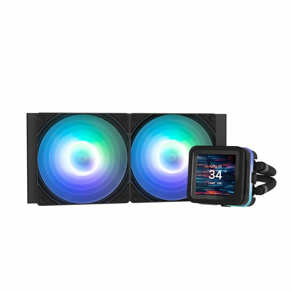 Box Ventilator Zalman ALPHA2 DS A24 Ø 12 cm (1 Unit)-1