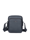Borsa a tracolla da uomo In Vera pelle Made in Italy 20x25x9 cm-0