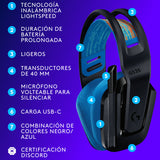 Headphones Logitech 939-002219 Black Black/Blue-6
