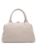 Borsa a mano da donna Pelle vegana Prodotto Vegano 37x20x16 cm-3