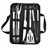 9-piece grill tool set in bag-0