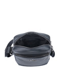 Borsa a tracolla da uomo In Vera pelle Made in Italy 20x25x9 cm-3