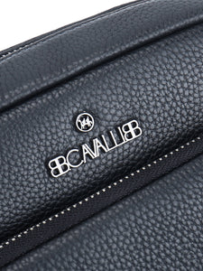 Borsa a tracolla da uomo In Vera pelle Made in Italy 20x25x8 cm-2