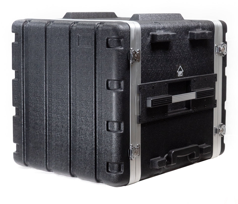 19" Rack Case with Trolley Wheels (9u)-0