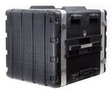 19" Rack Case with Trolley Wheels (9u)-0