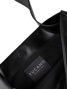 Borsa a spalla da donna polyethylene terephthalate 100% Recycled polyethylene terephthalate 30x32x1 cm-4