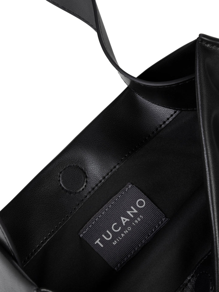 Borsa a spalla da donna polyethylene terephthalate 100% Recycled polyethylene terephthalate 30x32x1 cm-4