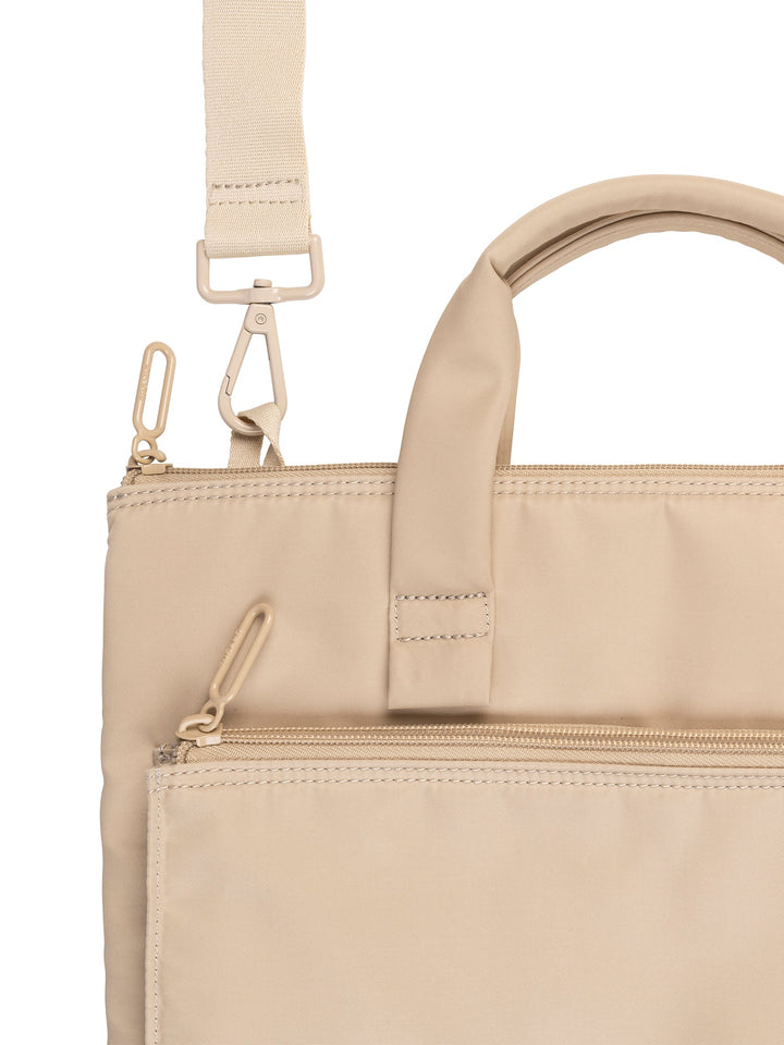Borsa a mano da donna polyethylene terephthalate 100% Recycled polyethylene terephthalate 37,5x26,5x5 cm-4