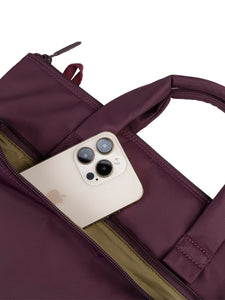 Borsa a mano da donna polyethylene terephthalate 100% Recycled polyethylene terephthalate 37,5x26,5x5 cm-3