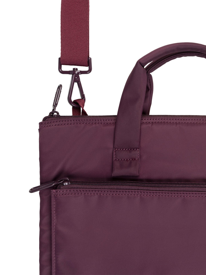 Borsa a mano da donna polyethylene terephthalate 100% Recycled polyethylene terephthalate 37,5x26,5x5 cm-4