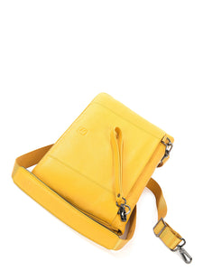 Borsa a tracolla unisex In Vera pelle Made in Italy 34x23,5x4,5 cm-4