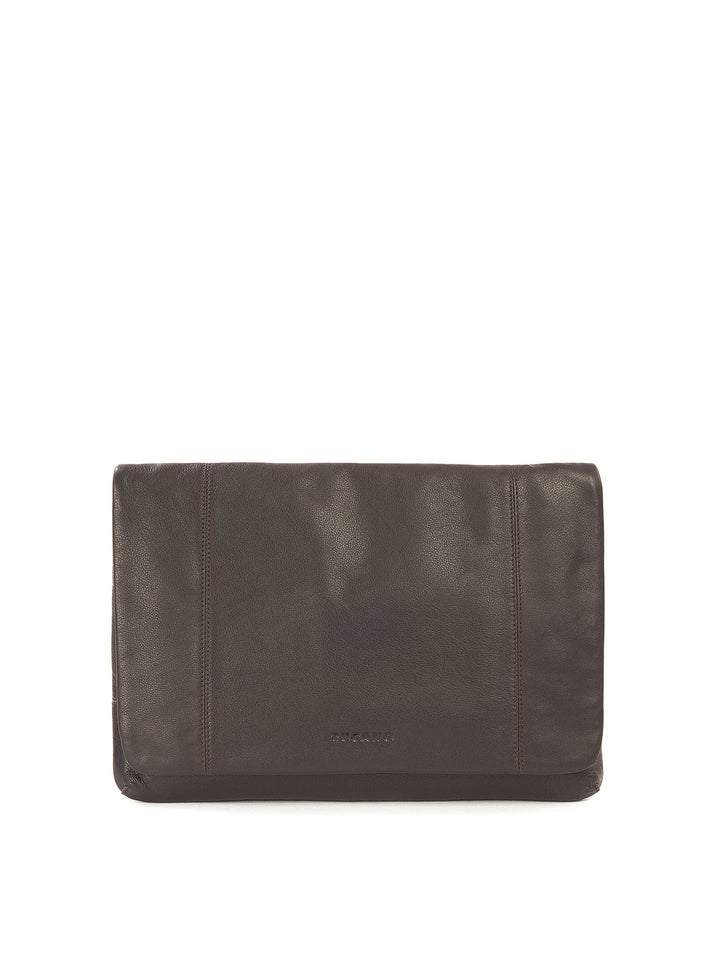 Borsa a tracolla unisex In Vera pelle Made in Italy 34x23,5x4,5 cm-0
