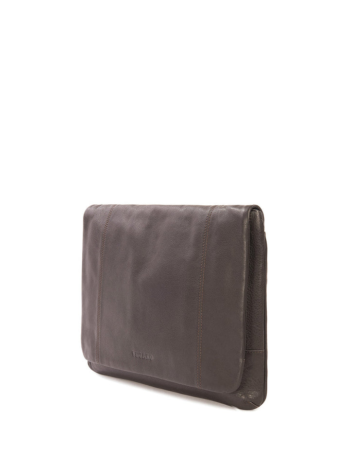 Borsa a tracolla unisex In Vera pelle Made in Italy 34x23,5x4,5 cm-1