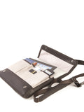 Borsa a tracolla unisex In Vera pelle Made in Italy 34x23,5x4,5 cm-2