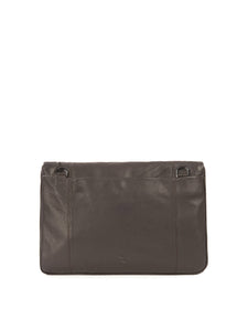Borsa a tracolla unisex In Vera pelle Made in Italy 34x23,5x4,5 cm-3