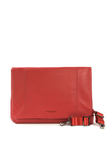 Borsa a tracolla unisex In Vera pelle Made in Italy 23,5x34x4,5 cm-0
