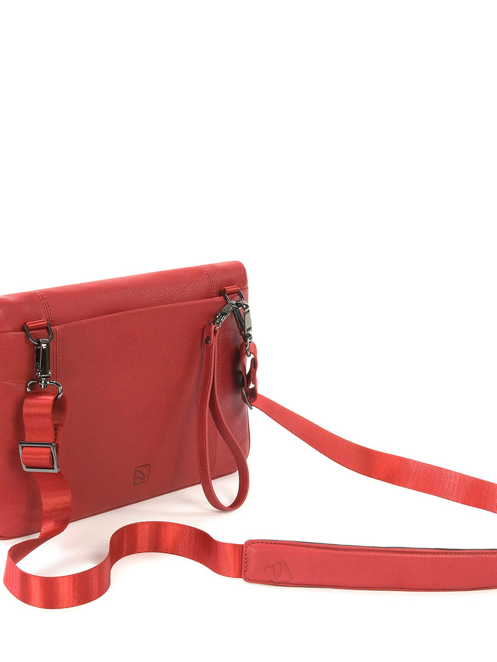 Borsa a tracolla unisex In Vera pelle Made in Italy 23,5x34x4,5 cm-4