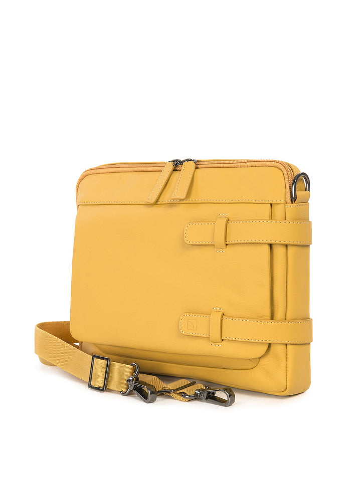 Borsa a tracolla unisex In Vera pelle Made in Italy 27x22x5,5 cm-1