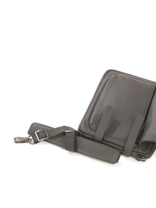 Borsa a tracolla unisex In Vera pelle Made in Italy 27x22x5,5 cm-4