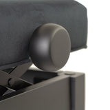 BandMate PB200D Deluxe Double Piano Bench (Matte Black)-2