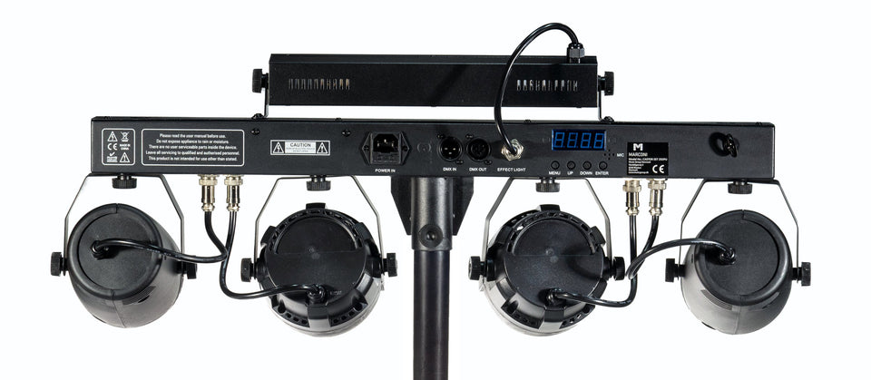 Marconi Castor Party Light Package (wash, strobe, UV, ball)-4