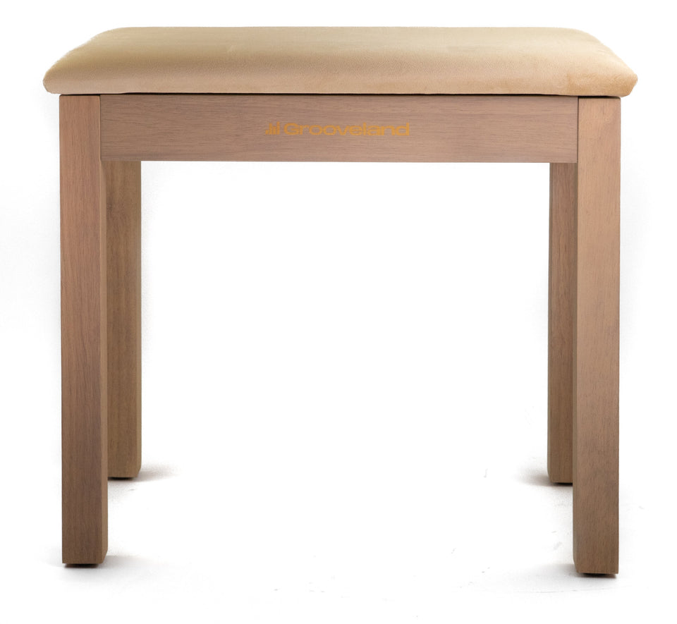 Grooveland KB150 Piano bench (Wood/Beige)-2