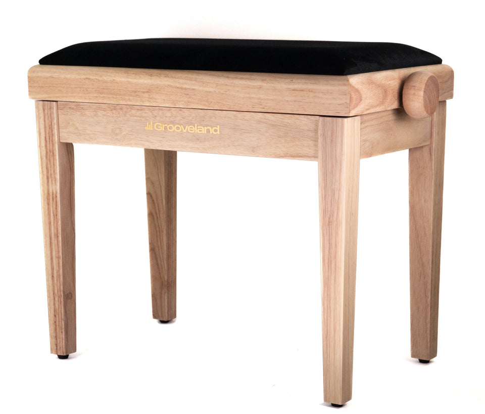 Grooveland KB250 Piano Bench (Wood/Black)-0