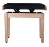 Grooveland KB300 Piano Bench (Natural/Black)-2
