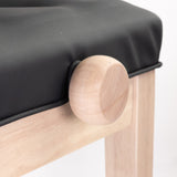 Grooveland KB300 Piano Bench (Natural/Black)-3