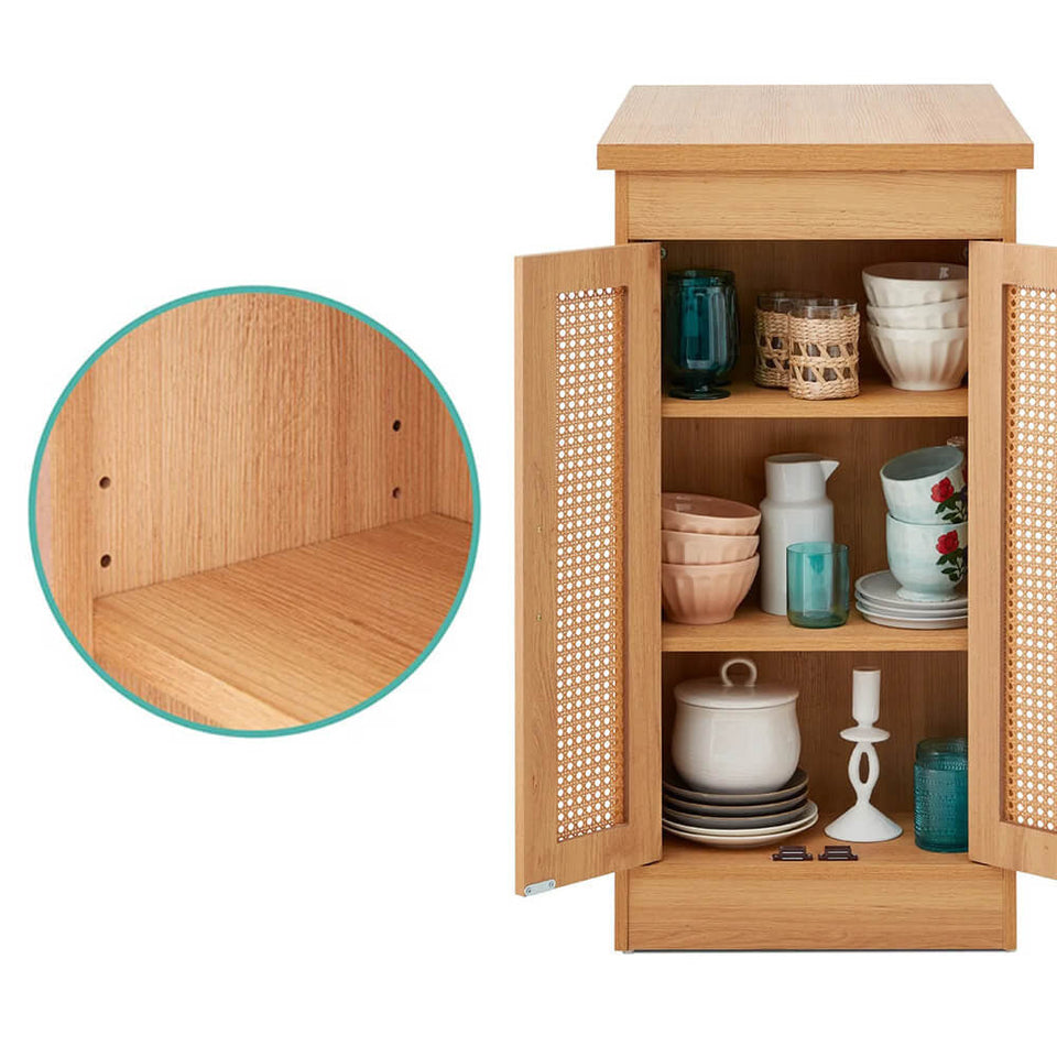 3 részes magasított étkezőgarnitúra tárolóval-4