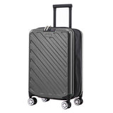 Skládací kufr, tmavě šedý