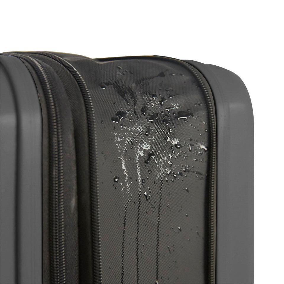 Skládací kufr, tmavě šedý