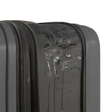 Skládací kufr, tmavě šedý