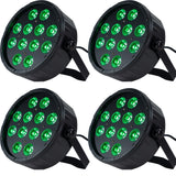 Marconi Polaris 12x12W RGBW Par Lamp 4 pcs. Bundle-0