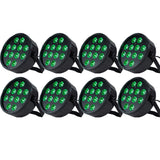 Marconi Polaris 12x12W RGBW Par Lamp 8 pcs. Bundle-0