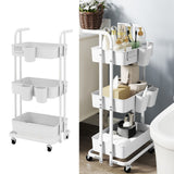 3 szintes összecsukható tálalókocsi-3