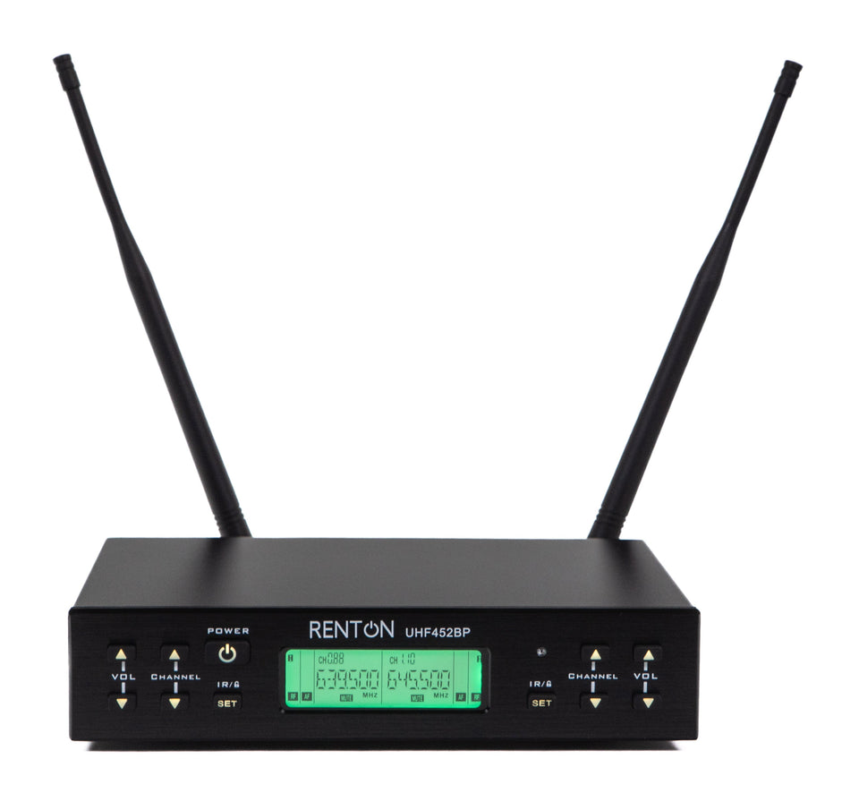 Renton Pro Wireless Microphone (2 channels)-2