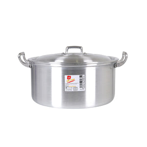 Casserole with lid Aluminium 31,3 x 26,5 x 13,5 cm (8 Units)-1