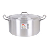 Casserole with lid Aluminium 33,5 x 28 x 15 cm (8 Units)-1