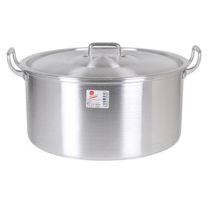 Casserole with lid Aluminium 49 x 41 x 24 cm (2 Units)-1