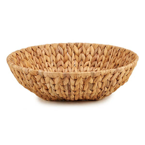 Centerpiece Gift Decor Brown Metal Water hyacinth 34 x 9 x 34 cm (12 Units)-3
